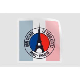 France Paris Landmark Style 6 - DecalsHouse