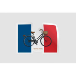 France Retro Card - DecalsHouse