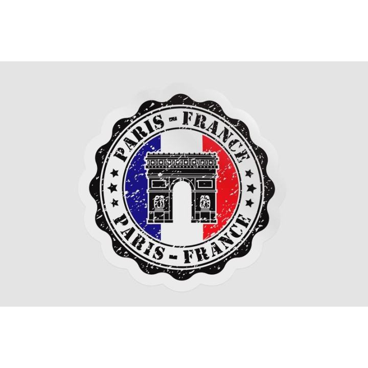 France Stamp Style 4 - DecalsHouse