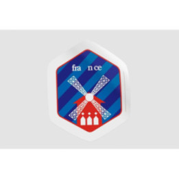 France Travel Sticker Style 4 - DecalsHouse