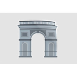 France Triumph Arch - DecalsHouse
