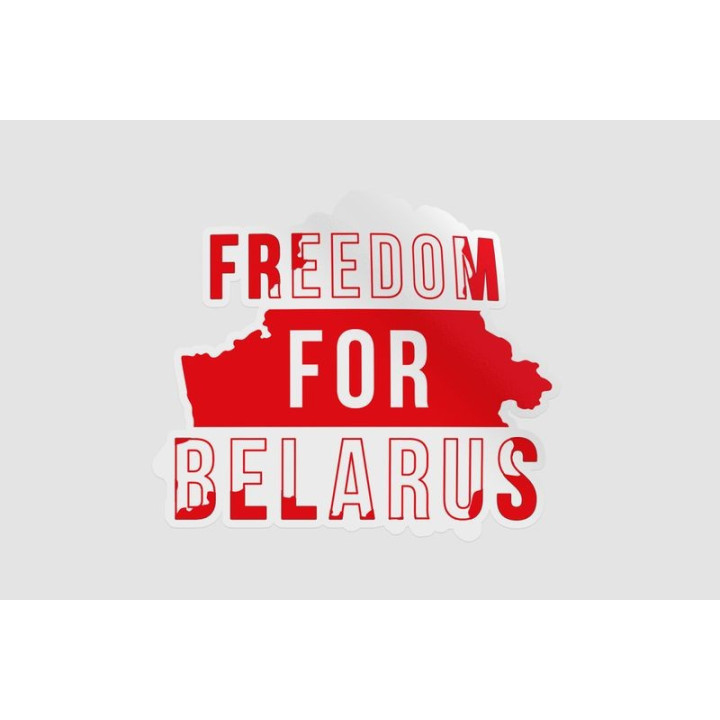 Freedom For Belarus Sticker - DecalsHouse