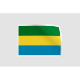 Gabon Flag - DecalsHouse