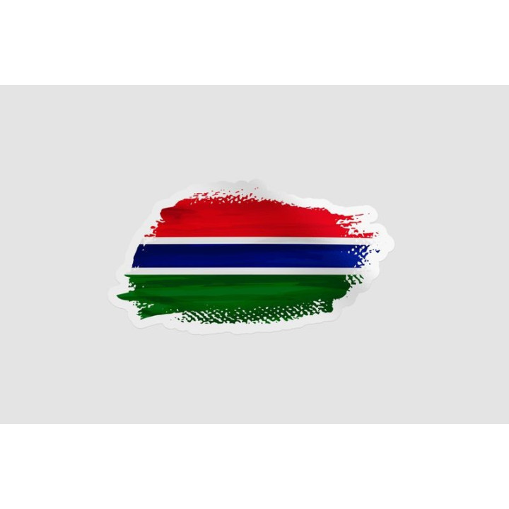 Gambia Flag Brush - DecalsHouse