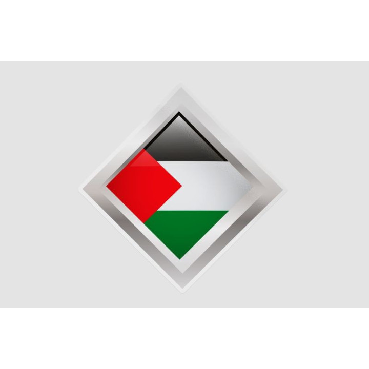 Gaza Flag Style 12 Sticker - DecalsHouse