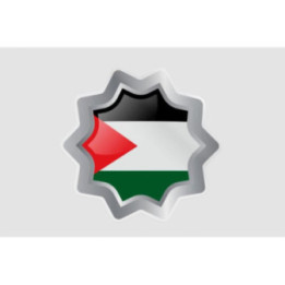 Gaza Flag Style 6 Ed Sticker - DecalsHouse