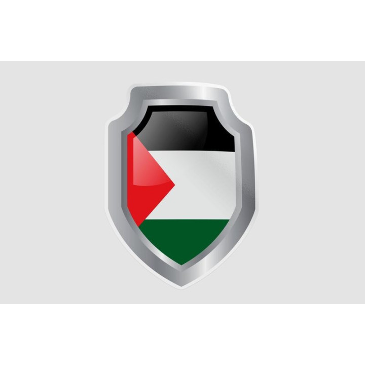 Gaza Flag Style 7 Sticker - DecalsHouse