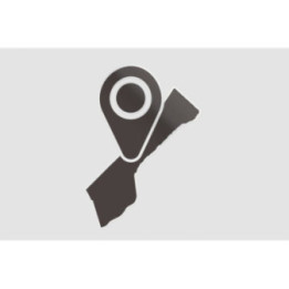 Gaza Map Style 10 Sticker - DecalsHouse