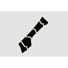 Gaza Map Style 3 Ed Sticker - DecalsHouse