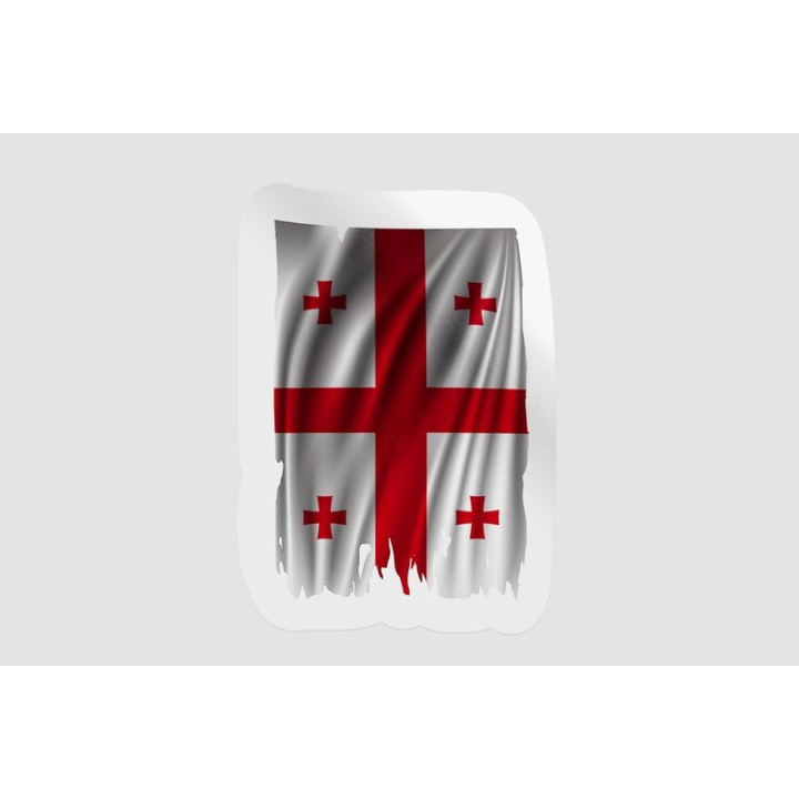 Georgia Flag Style 11 - DecalsHouse