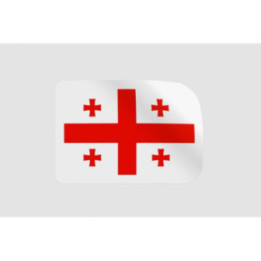 Georgia Flag Style 12 - DecalsHouse