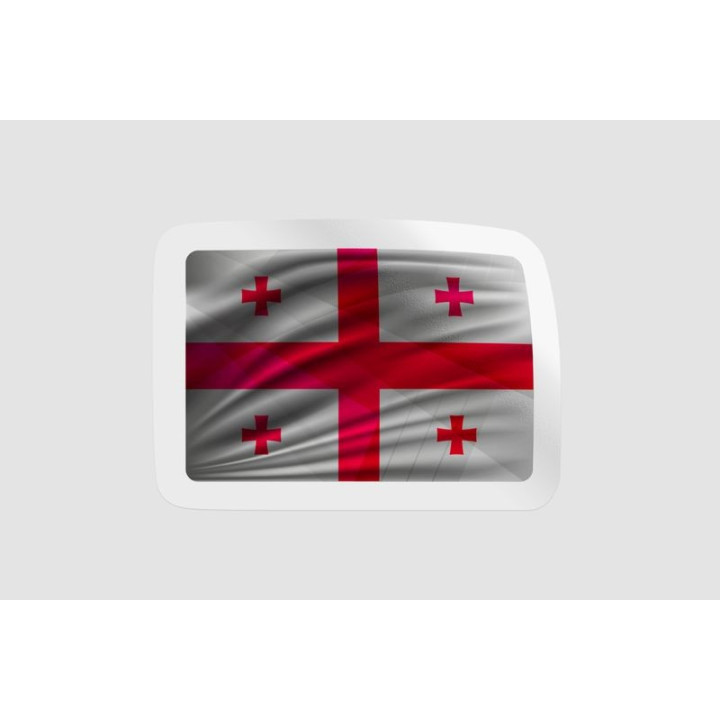 Georgia Flag Style 4 - DecalsHouse
