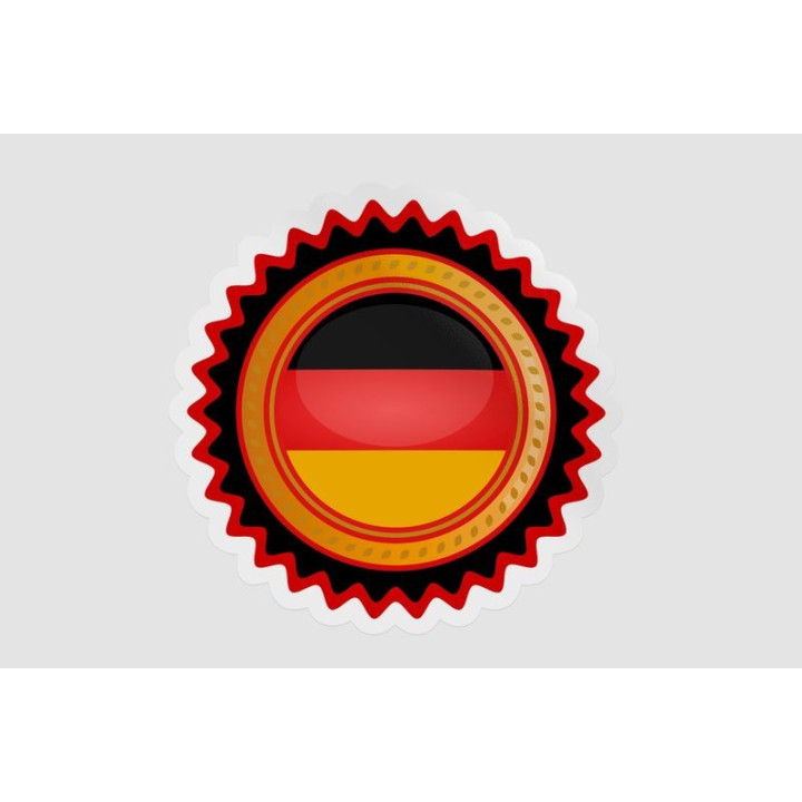 Germany Badge Style 10 - DecalsHouse