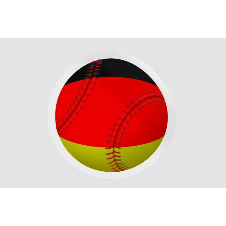 Germany Baseball Ball - DecalsHouse