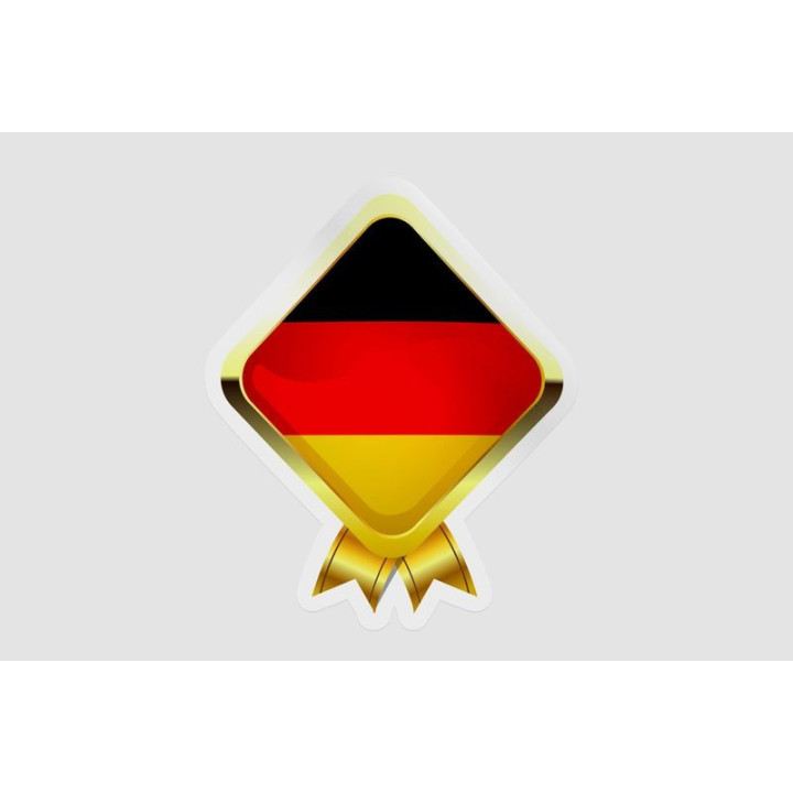 Germany Flag Badge - DecalsHouse