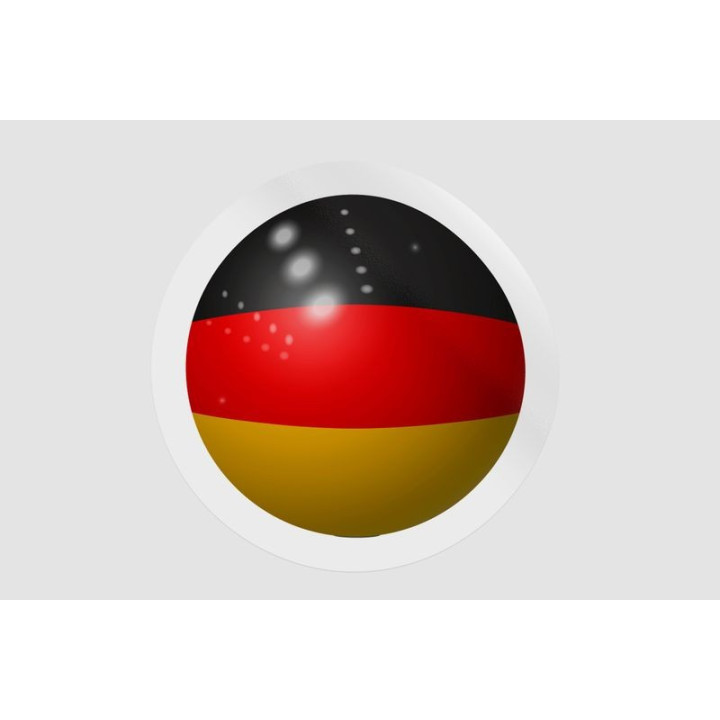 Germany Flag Ball - DecalsHouse
