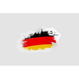 Germany Flag Brush Style 11 - DecalsHouse