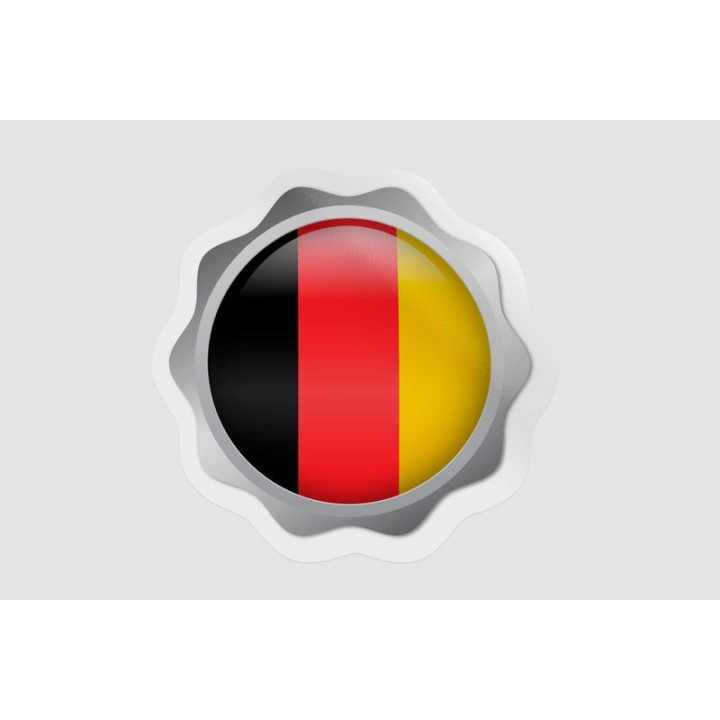 Germany Flag Design Style 2 - DecalsHouse