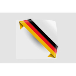 Germany Flag Design Style 5 - DecalsHouse