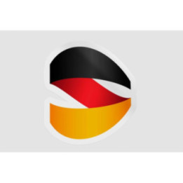 Germany Flag Icon Style 10 - DecalsHouse