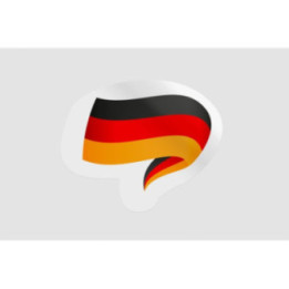 Germany Flag Icon Style 22 - DecalsHouse