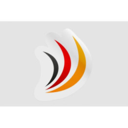 Germany Flag Icon Style 25 - DecalsHouse