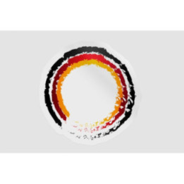 Germany Flag Icon Style 9 - DecalsHouse