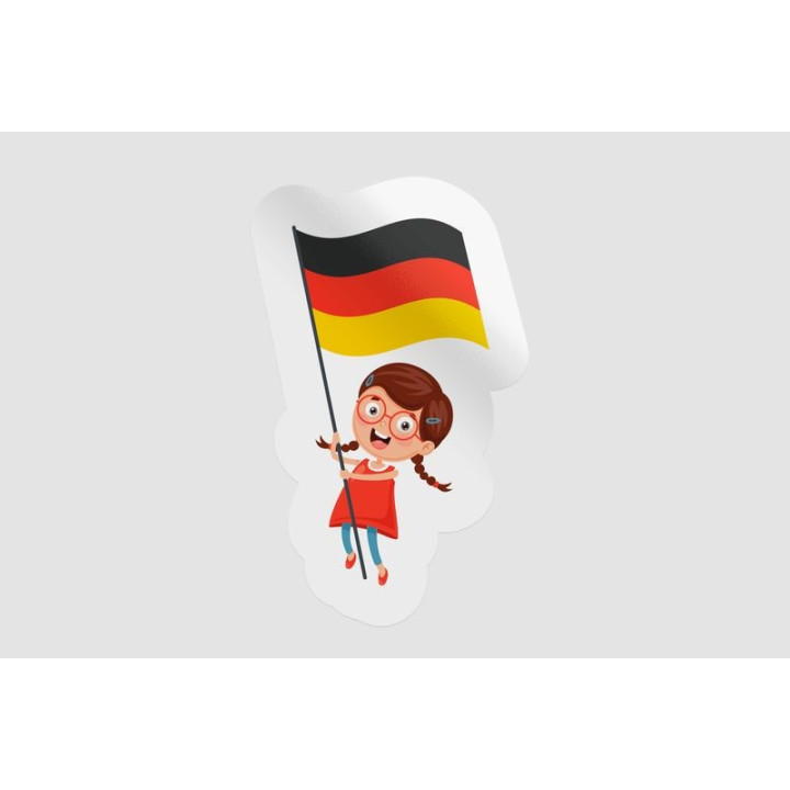 Germany Flag Kid - DecalsHouse