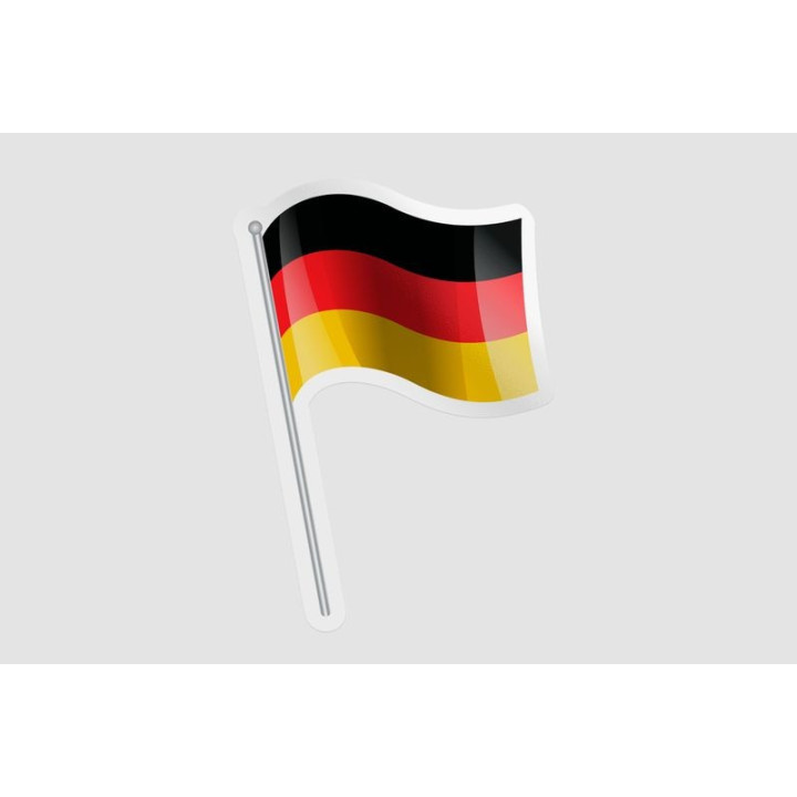 Germany Flag Pole - DecalsHouse
