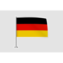 Germany Flag Style 3 - DecalsHouse