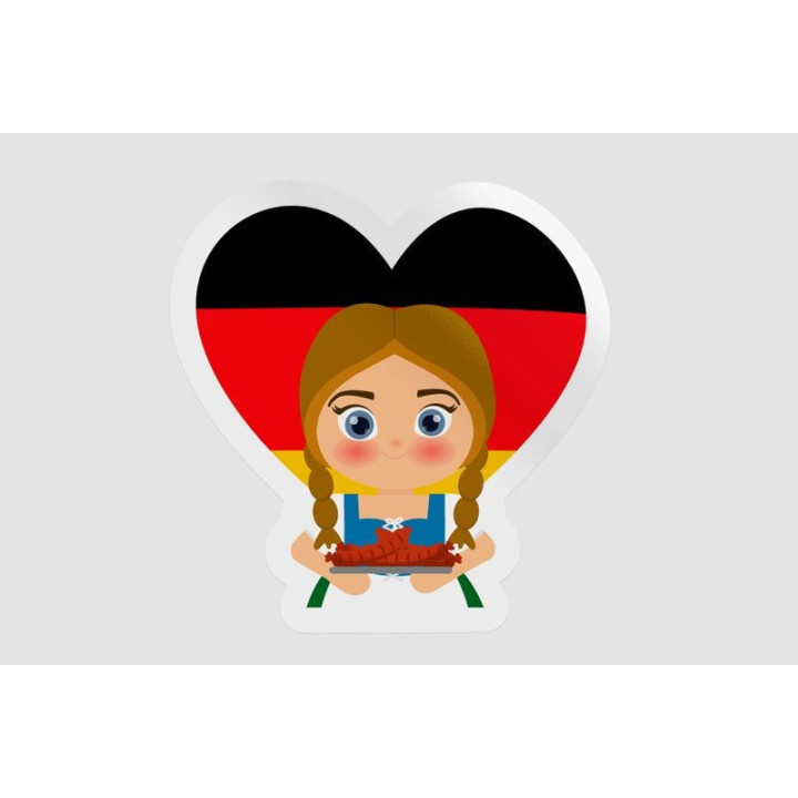 Germany Girl Dress - DecalsHouse
