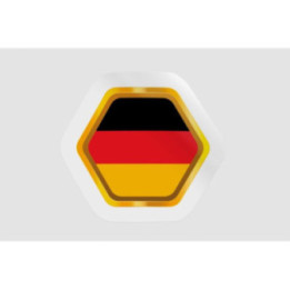 Germany Golden Badge Style 2 - DecalsHouse