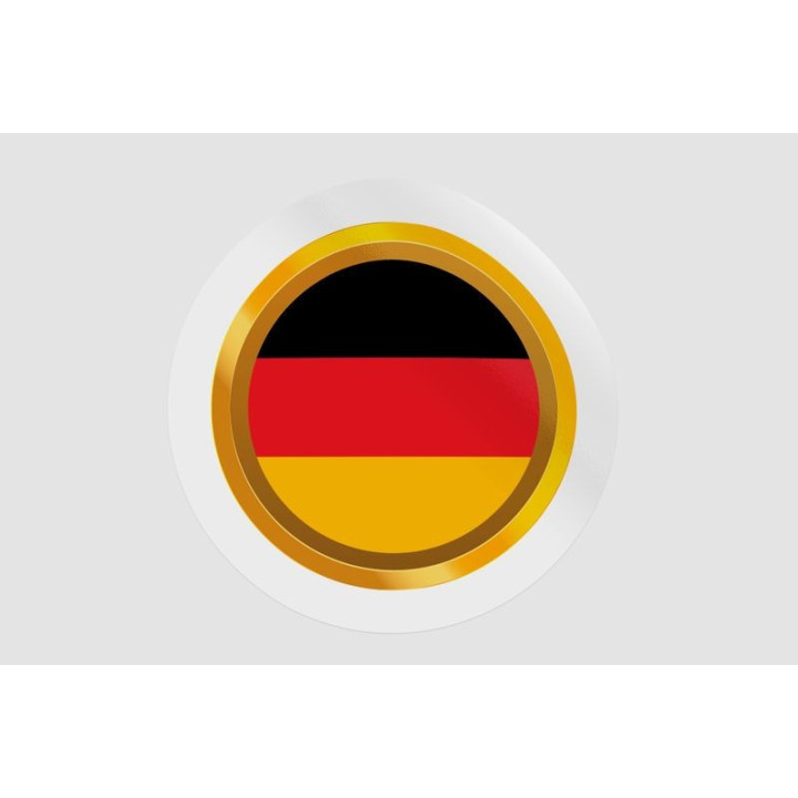 Germany Golden Badge Style 9 - DecalsHouse