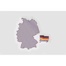 Germany Map Style 2 - DecalsHouse