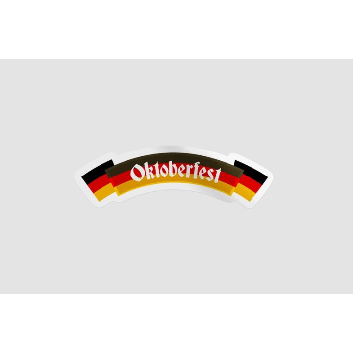Germany Oktoberfest Ribbon Style 4 - DecalsHouse