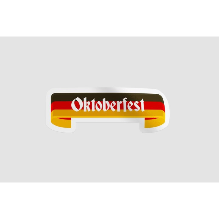 Germany Oktoberfest Ribbon Style 6 - DecalsHouse