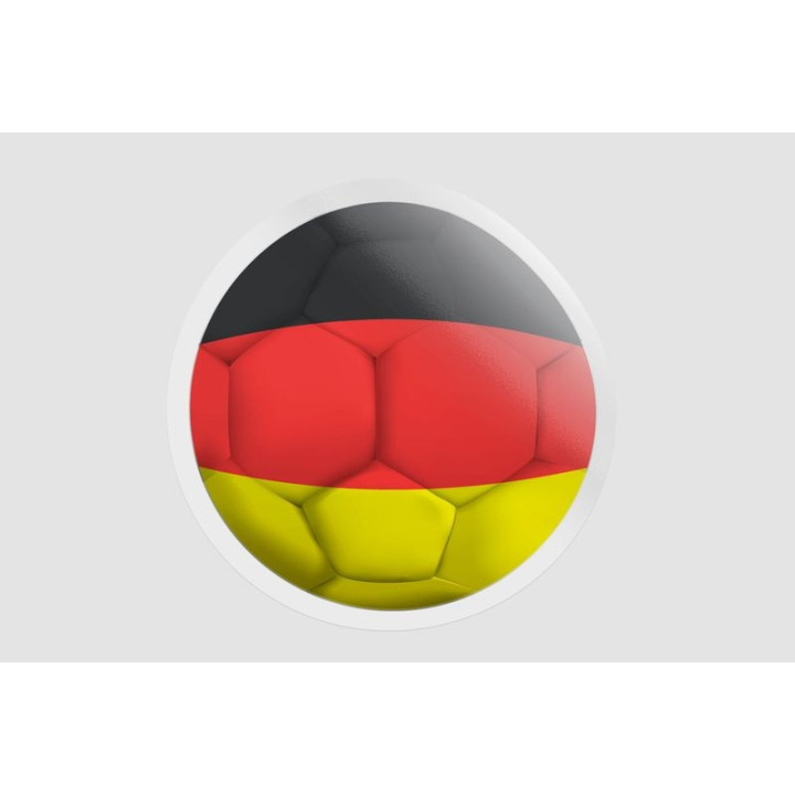 Germany Soccer Ball - DecalsHouse