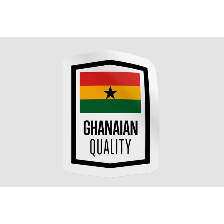 Ghana Quality Label Style 2 - DecalsHouse