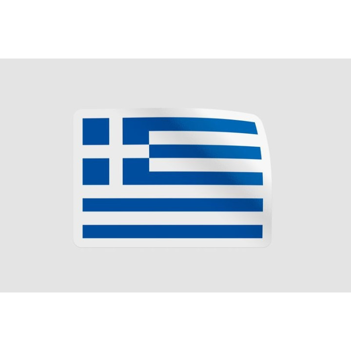 Greece Flag Style 2 - DecalsHouse