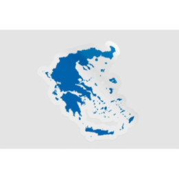 Greece Map - DecalsHouse