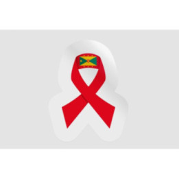 Grenada Flag Ribbon - DecalsHouse