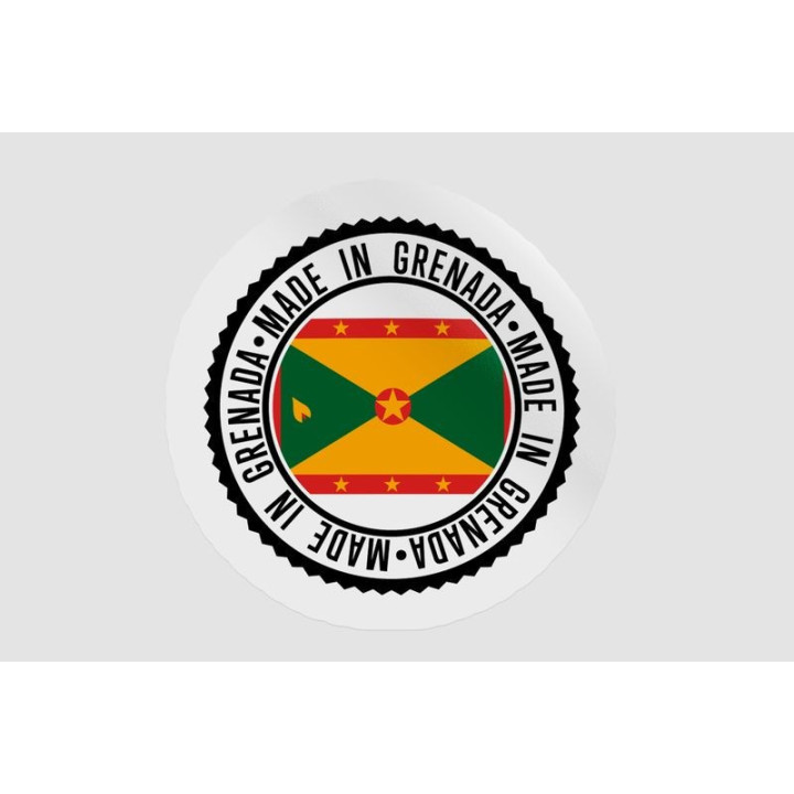 Grenada Quality Label Style 2 - DecalsHouse