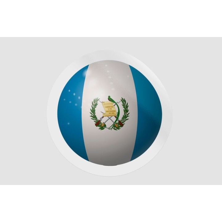 Guatemala Flag Ball - DecalsHouse