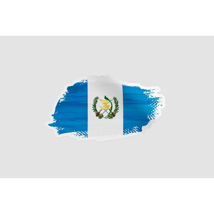 Guatemala Flag Brush - DecalsHouse