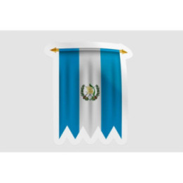 Guatemala Flag Pennant - DecalsHouse