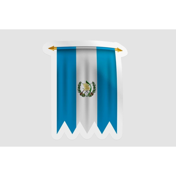 Guatemala Flag Pennant - DecalsHouse