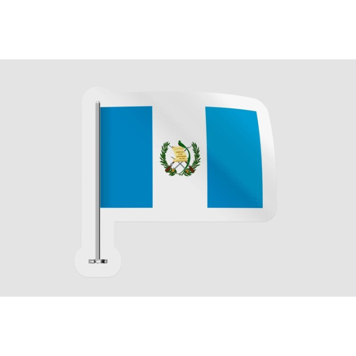 Guatemala Flag Style 4 - DecalsHouse