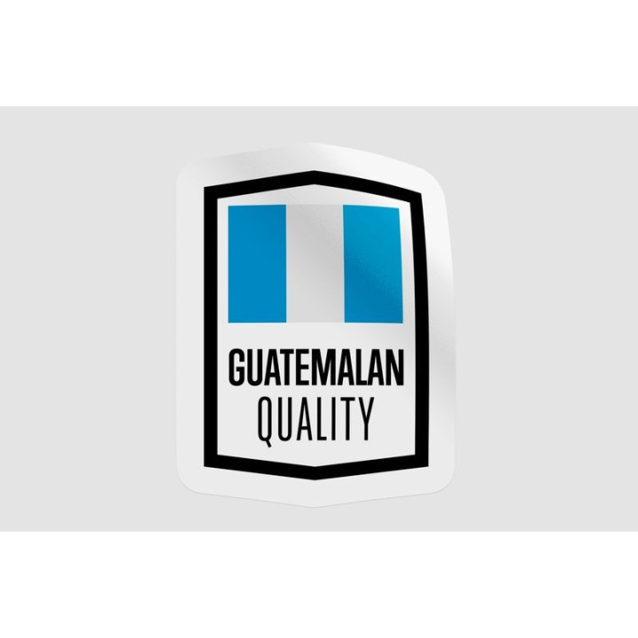 Guatemala Quality Label Style 4 - DecalsHouse