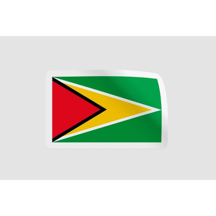 Guyana Flag Style 2 - DecalsHouse