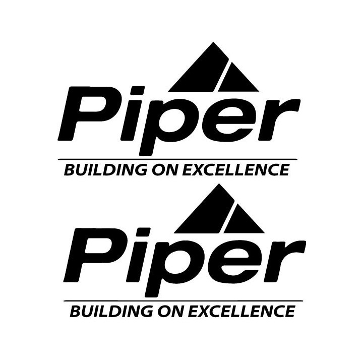 Buy Piper Building On Excellence Emblem Aviation Online